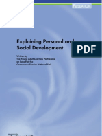 Personal and Social Development