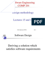 Software Engineering COMP 201: Design Methodology