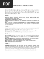 Mca 502 Internet Technology and Applications Syllabus MCA