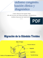 03 Hipotiroidismo Congenito - DR CARLOS DEL AGUILA