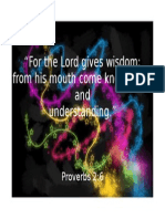 Proverbs 2.6