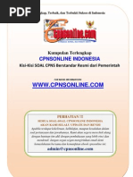 1.1 SERI PANDUAN SUKSES - BENTUK SOAL CPNS.pdf by akhedy87 SN:162682745