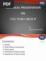 Transformer Vector Group