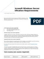 Course 2274 - Managing Windows 2003 Server REQUIREMENTS