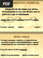 Concordância nominal slides