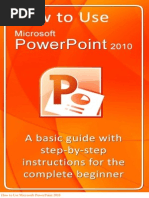 Download How to Use Microsoft PowerPoint 2010 by Rebecca Yatkowitz SN162707045 doc pdf