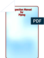 Inspection Manual for Piping