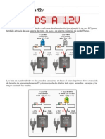 Conectar LEDs A 12v