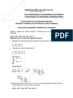 Maximos y Minimos de Funciones de Varias Variables