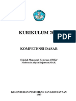 Download Ki - Kd Kurikulum Smk 2013 by Hadi Setyo Nugroho SN162715117 doc pdf