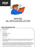 Writing An Application Letter