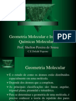 Geometria Molecular e Interações Químicas Moleculares