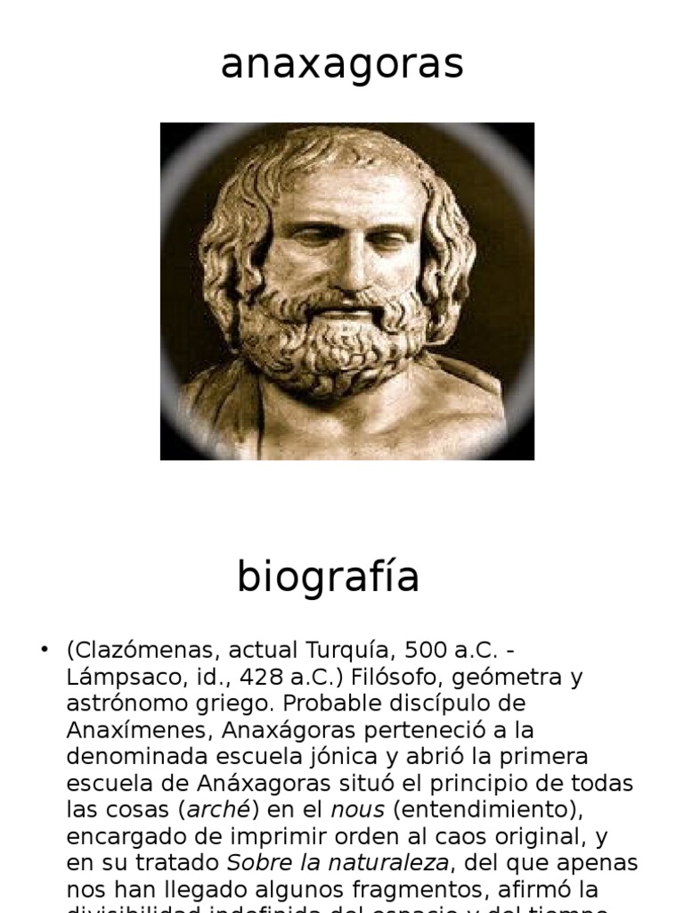 Anaxagoras the clazomenian image
