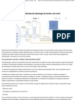 Automação caldeiras válvulas descarga nível