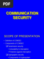 Communication Security