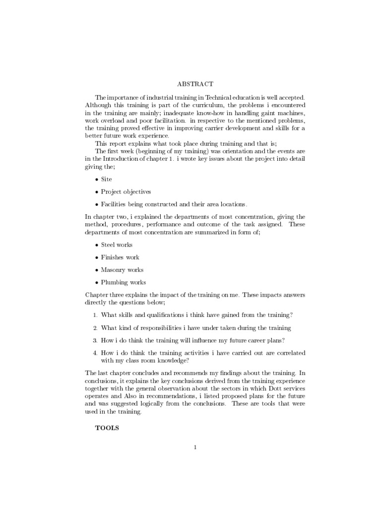 ABSTRACT | PDF | Career & Growth