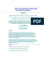 16.-Reglamento de Construcciones para El Distrito Federal