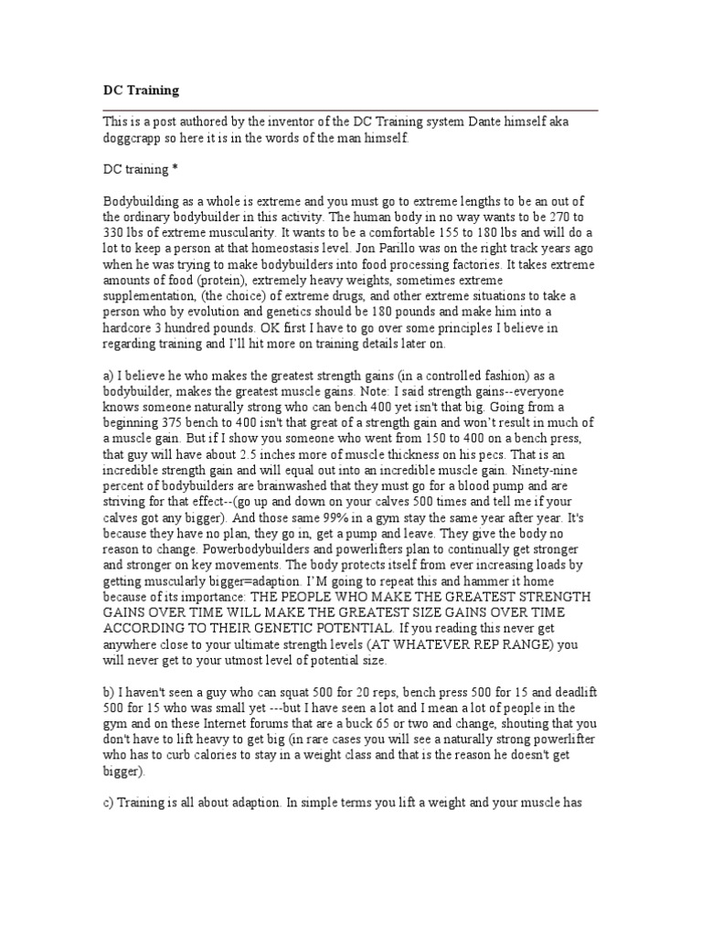 Doggcrapp Training Physical Exercise Self Care