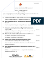 SMU 4th Sem Question MU0018