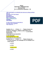 100 - Solved Papers of It 430 (2010) With Reference by Afaaq and Shani Bhai