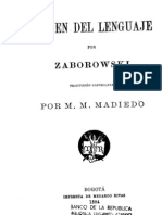 Origen Del Lenguaje Zaborowski