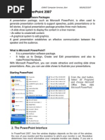 Microsoft PowerPoint 2007