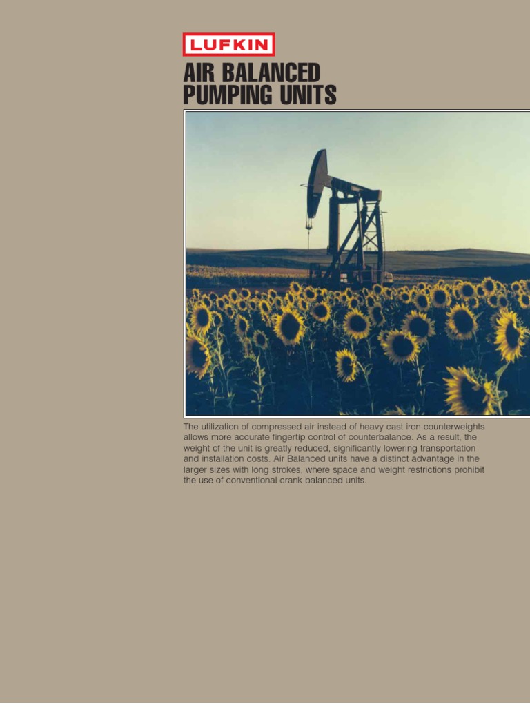 Lufkin Air Balanced PDF Pump Engines