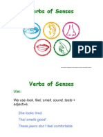 Verbs of Senses: Laura Galindo. Adapted From New English File Upper - Intermediate. Oxford