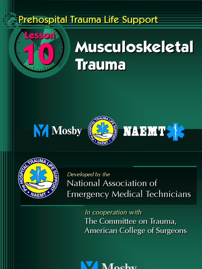 Musculoskeletal Trauma Management Guide | PDF | Major Trauma | Shock ...
