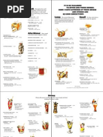 Classic Cocktail Recipes and Specs | PDF | Martini (Cocktail) | Cocktails