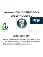 Opencv245 - Install Guide