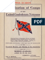 Organization of Camps in The United Confederate Veterans (1910)