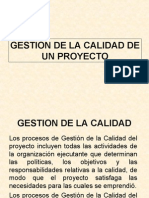 5 Gestión de La Calidad