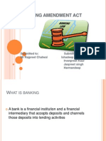 banking amendment act 2012