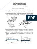 AM1100 - Tutorial 1, Applied Mechanics