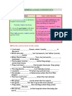 Past Simple vs Past Continuous 1