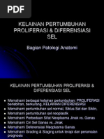 Download KELAINAN PERTUMBUHAN PROLIFERASI  DIFERENSIASI SELppt by Aidil Fa SN162872560 doc pdf
