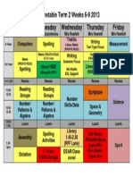3h Timetable t2 wk6-9