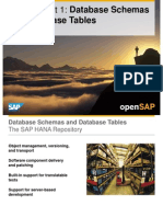 OpenSAP HANA1 Week 02 Database Tasks Loading Modeling