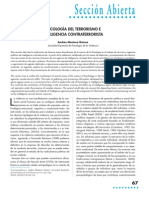 Montero A 2004 Psicología Del Terrorismo e Inteligencia Contraterrorista España