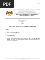 Surat Tidak Hadir Sekolah
