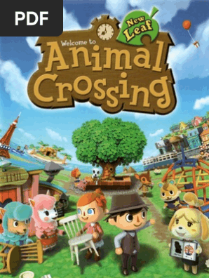 Animal Crossing New Leaf Prima Official Game Guide Fishing Rod Menu Computing