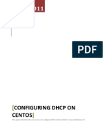 10 Configuring DHCP on CentOS