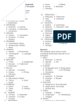 Soal Tes Potensi Akademik SBMPTN