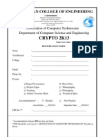 Crypto 2K13: Adhiyamaan College of Engineering