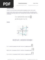 Download Transformations shape  space revision notes from GCSE Maths Tutor by gcsemathstutor SN16291945 doc pdf
