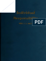 C.L. Baum - Individual Responsibility (1918)