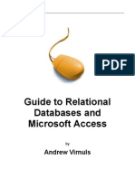 Guide to Relational Databases and Microsoft Access