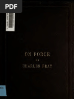Charles Bray - On Force (1866)