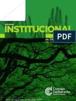 Informe Institucional Concejo Deliberante